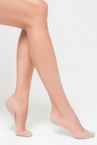 LEGS Следы женские 724 EXTRA LOW SILICONE BAND COTTON NATURALE