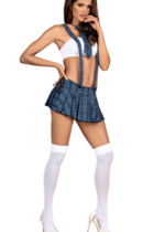 Комплект Obsessive Studygirl costume Сине-белый